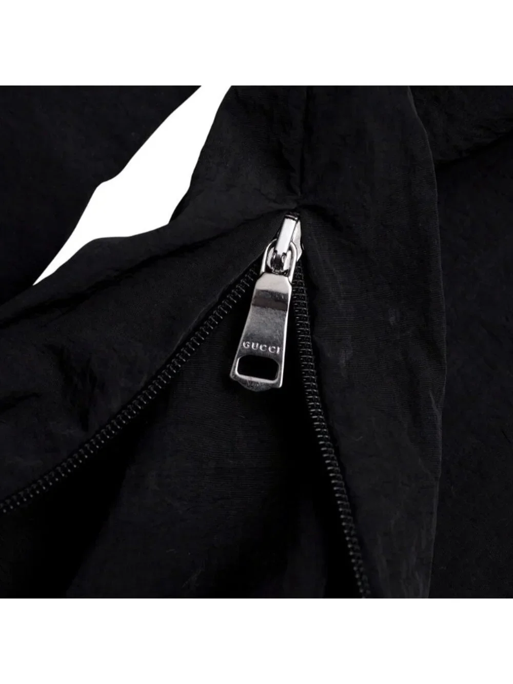 Gucci Oversize Nylon Track Pants S Side Line Web GG Logo Patch